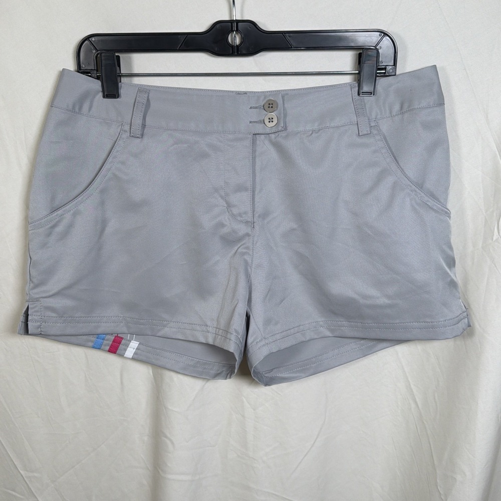 Adidas Womens Size 8 Gray‎ Golf Shorts